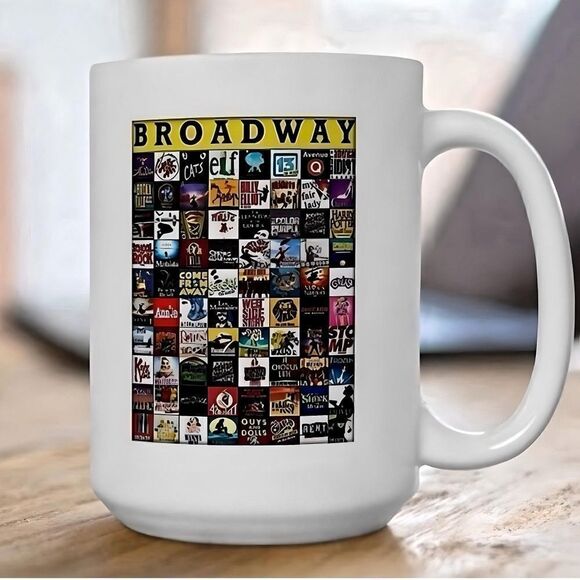 Other - NWOT. 🕯🌹Broadway Mug. Perfect for the Broadway Musical Fan.
